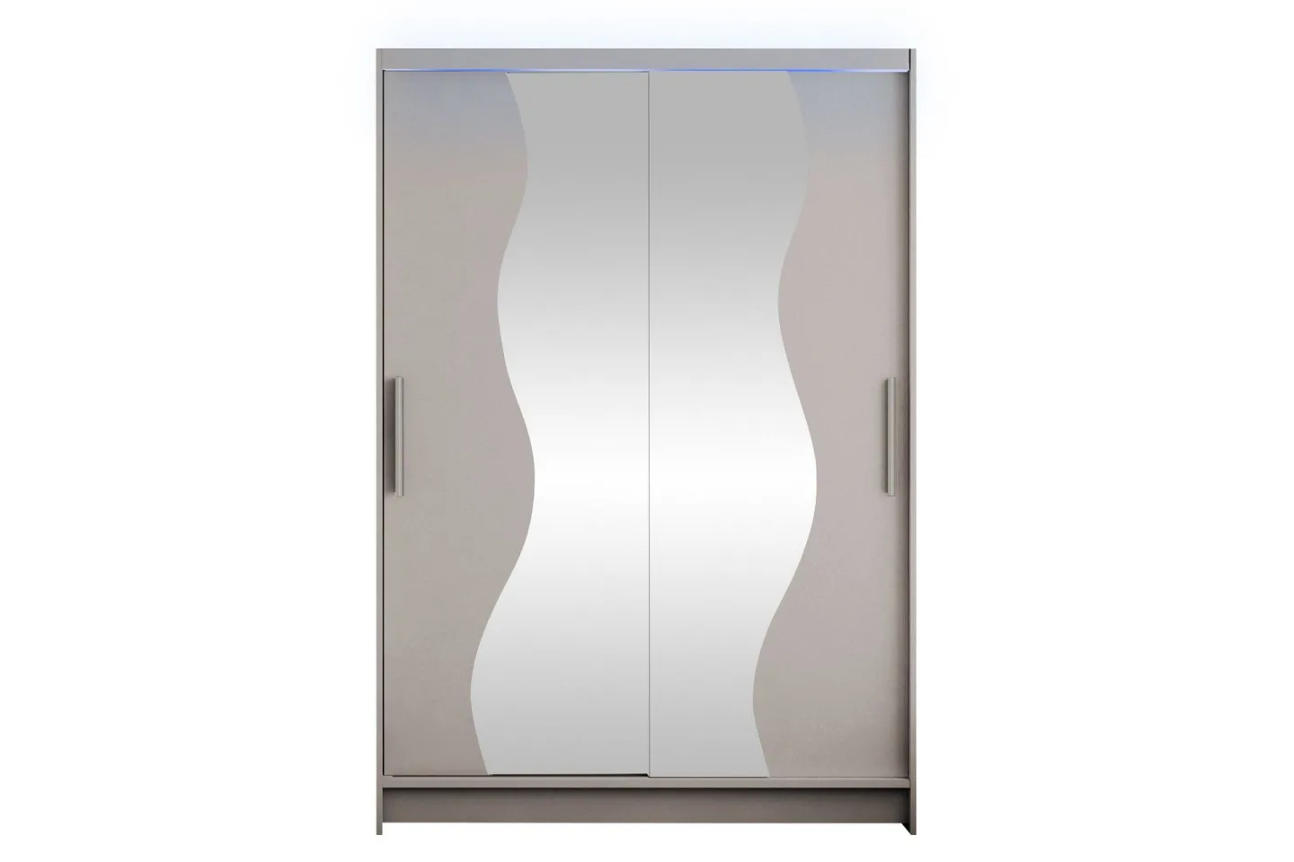 Biscayne Garderob m. Spegel 120x200 cm - Beige