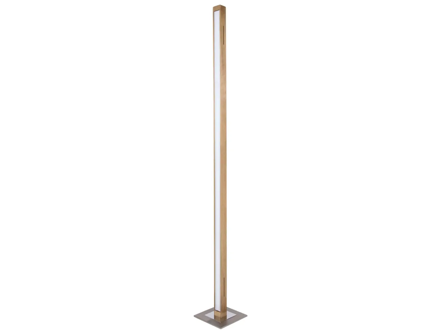 HerzBlut Stehlampe Leana Eiche H: 160cm Holzfarbig | Schubiger Möbel