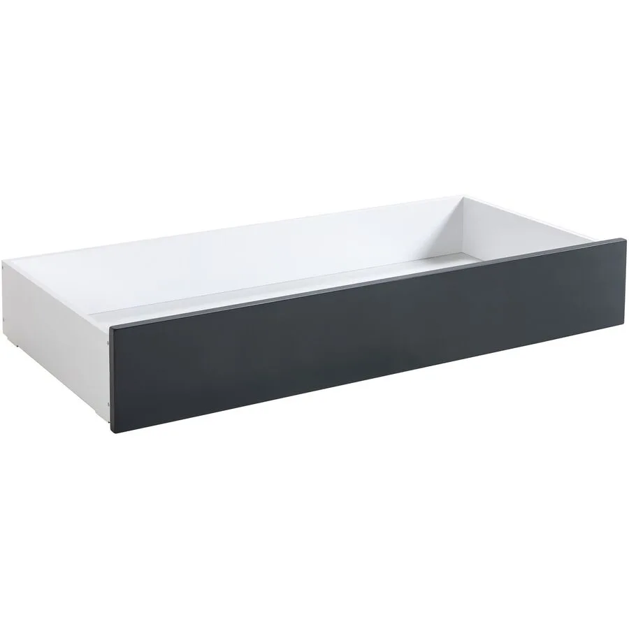 Hasena Bettschubkasten Castello anthrazit/weiss Buche/MDF Massivholz B 137 T 67 cm