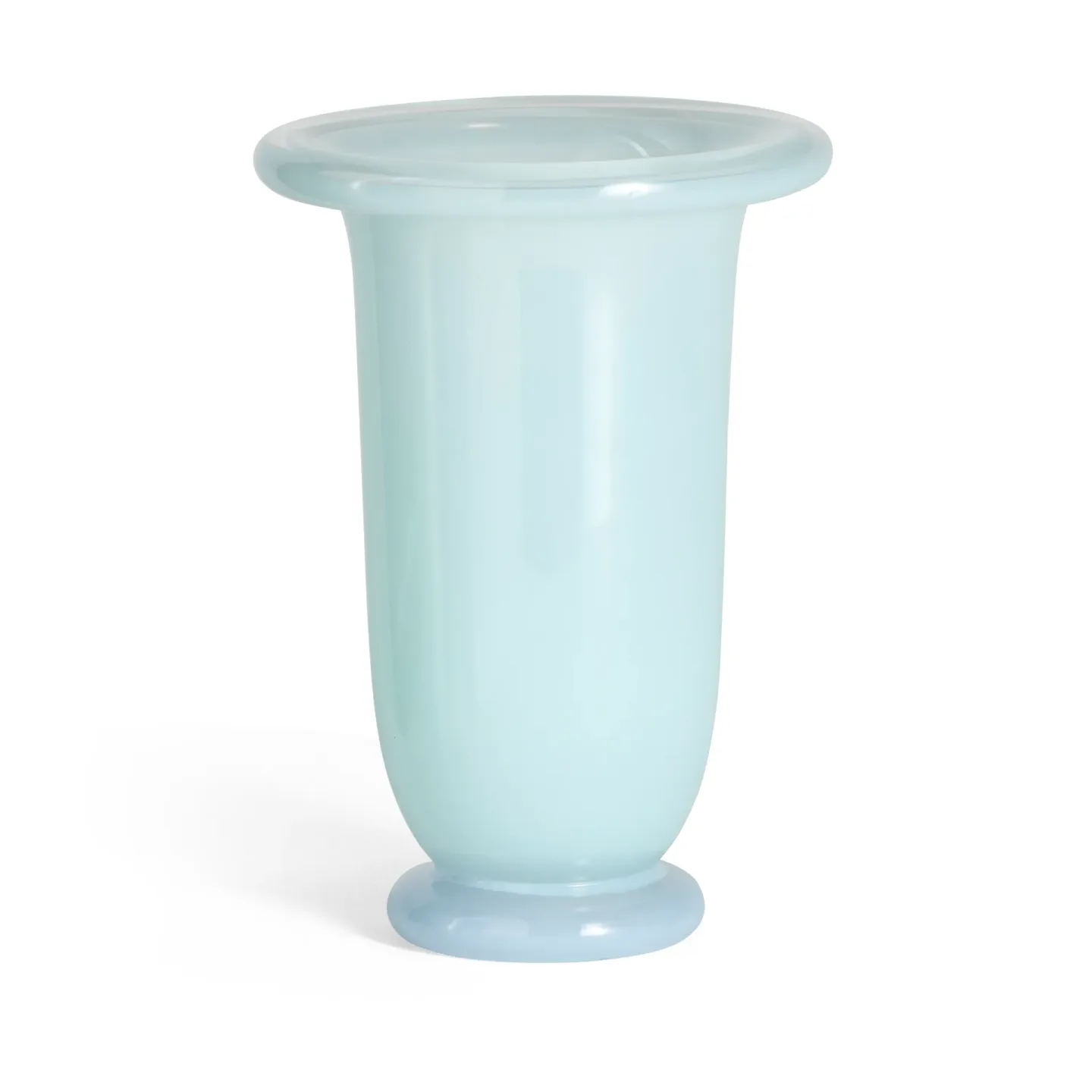 HAY Empire Vase Medium Ice blue-light blue