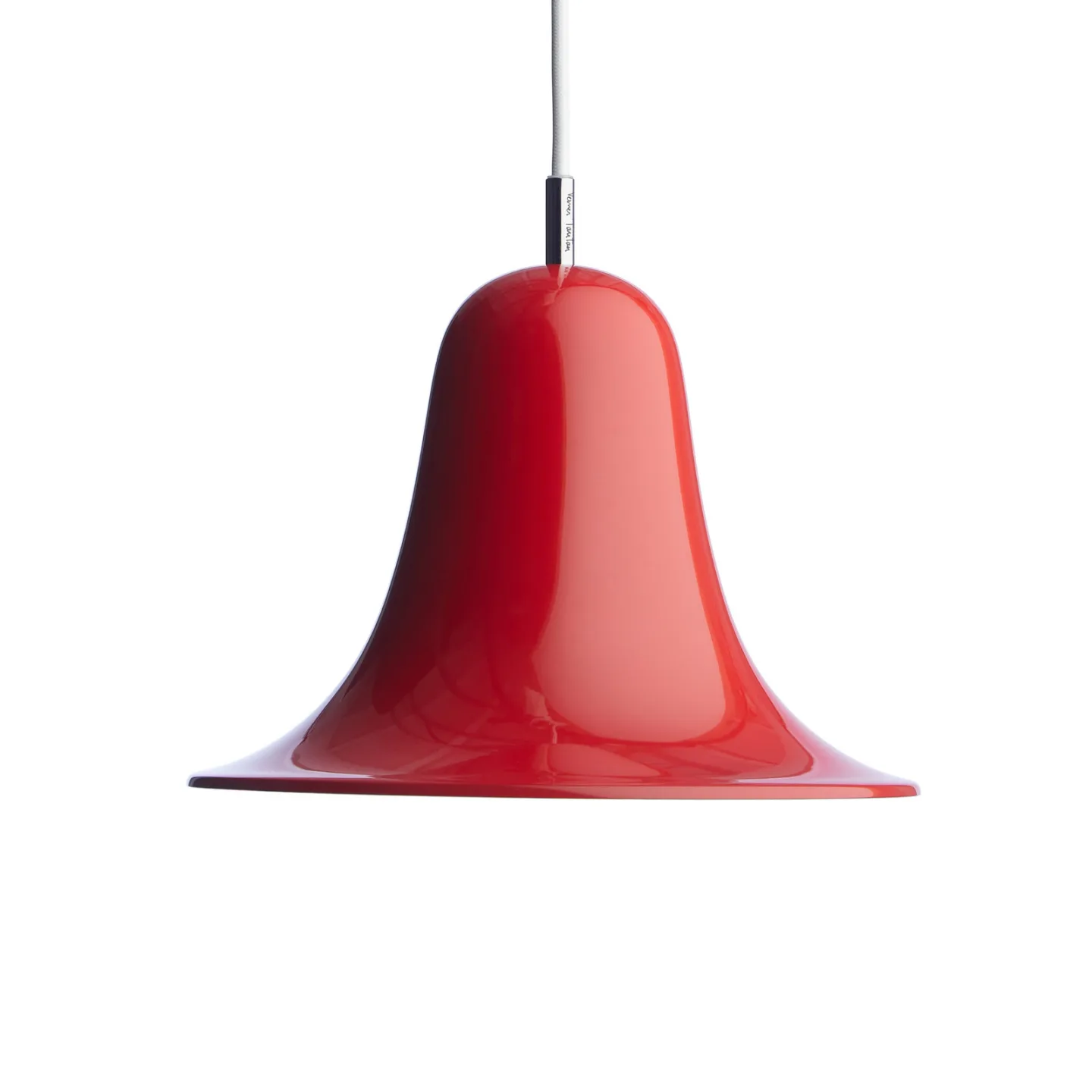 Pantop Pendelleuchte Ø23 Bright Red - Verpan - Wohnzimmer - Design - Metall - Einflammig