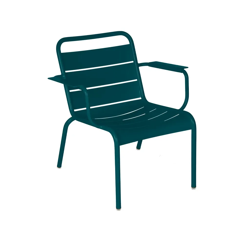 Fermob Luxembourg loungefåtölj Acapulco blue (blå)