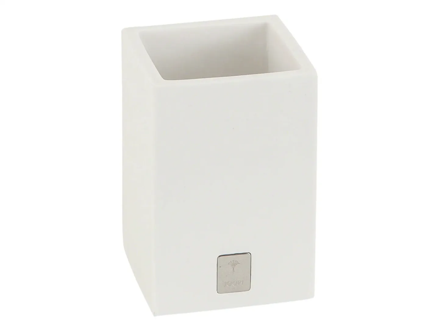 Joop Mehrzweckbehälter Polyresin Weiss H: 11 cm Grau | Schubiger Möbel