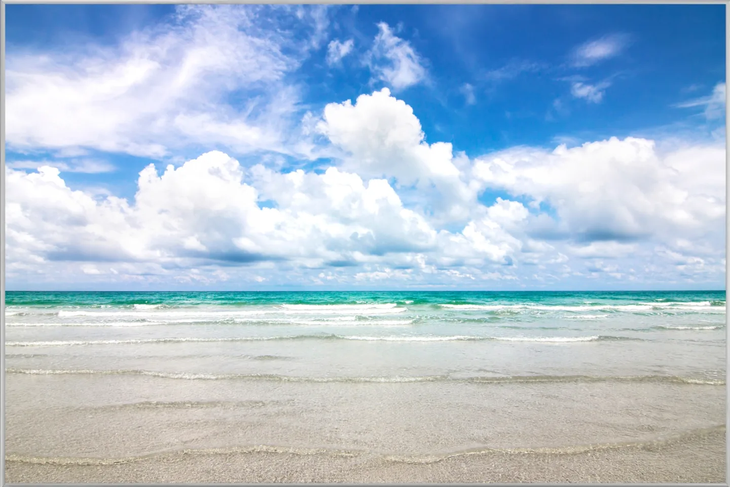 image LAND Bild mit Rahmen Strand | Schubiger Möbel