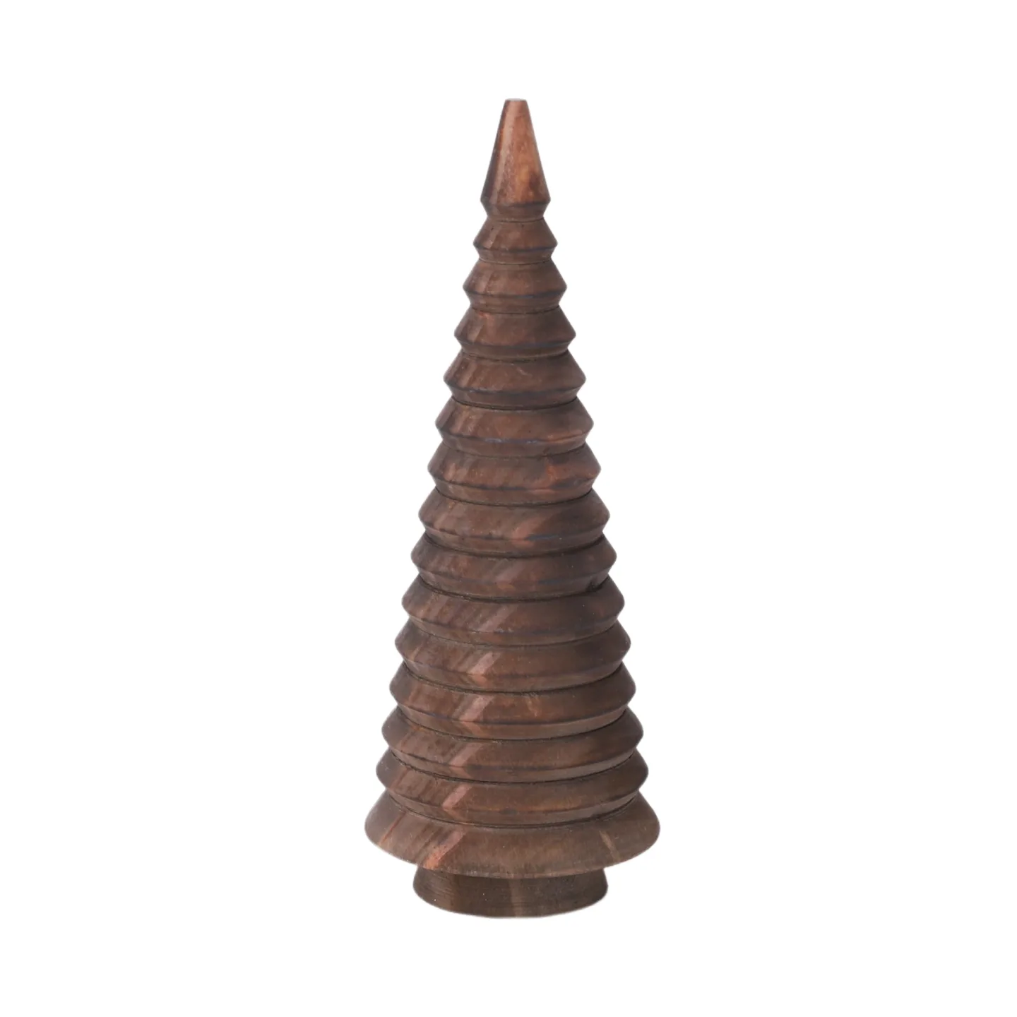 Decofinder Figur Weihnachtsbaum, Dunkelbraun H: 20 cm | Schubiger Möbel