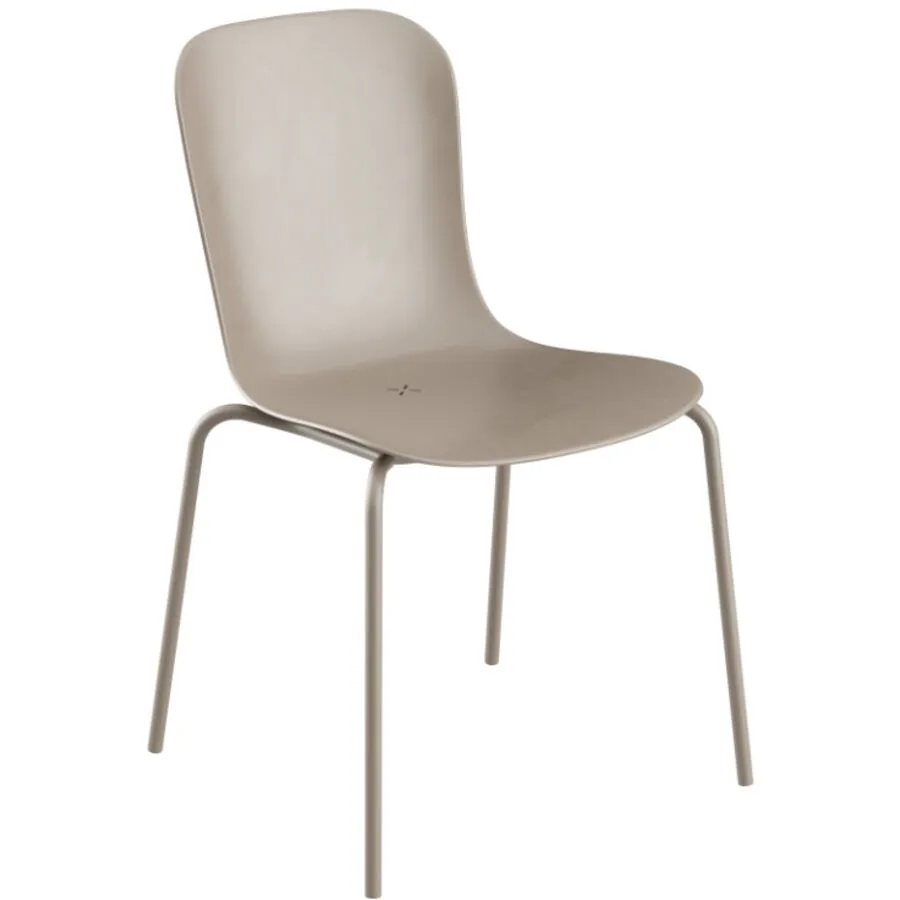 SACKit Gartenstuhl Patio taupe Kunststoff