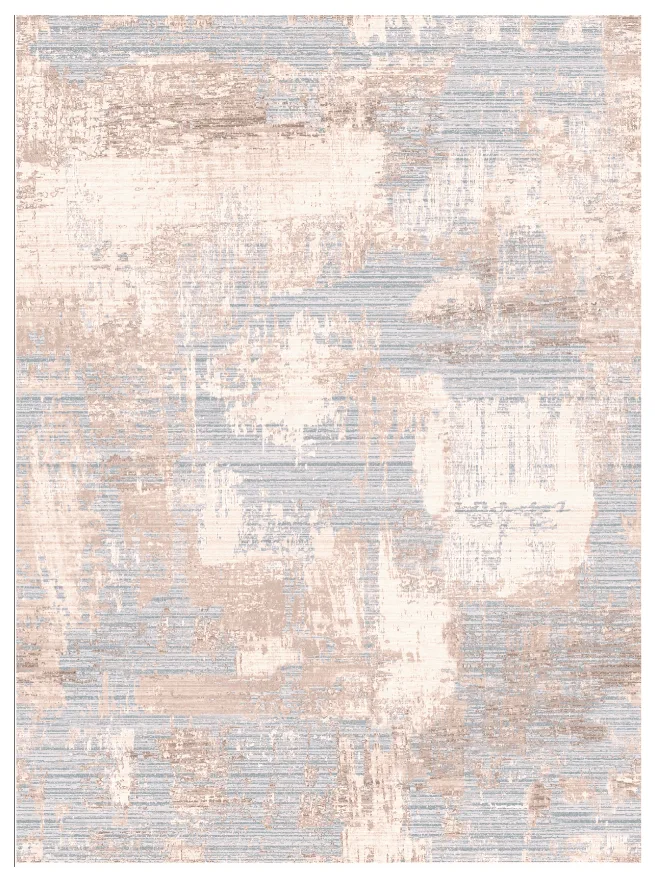 Wilton-teppe - Bardia (blå/grå) (Størrelse: 160 x 230 cm)
