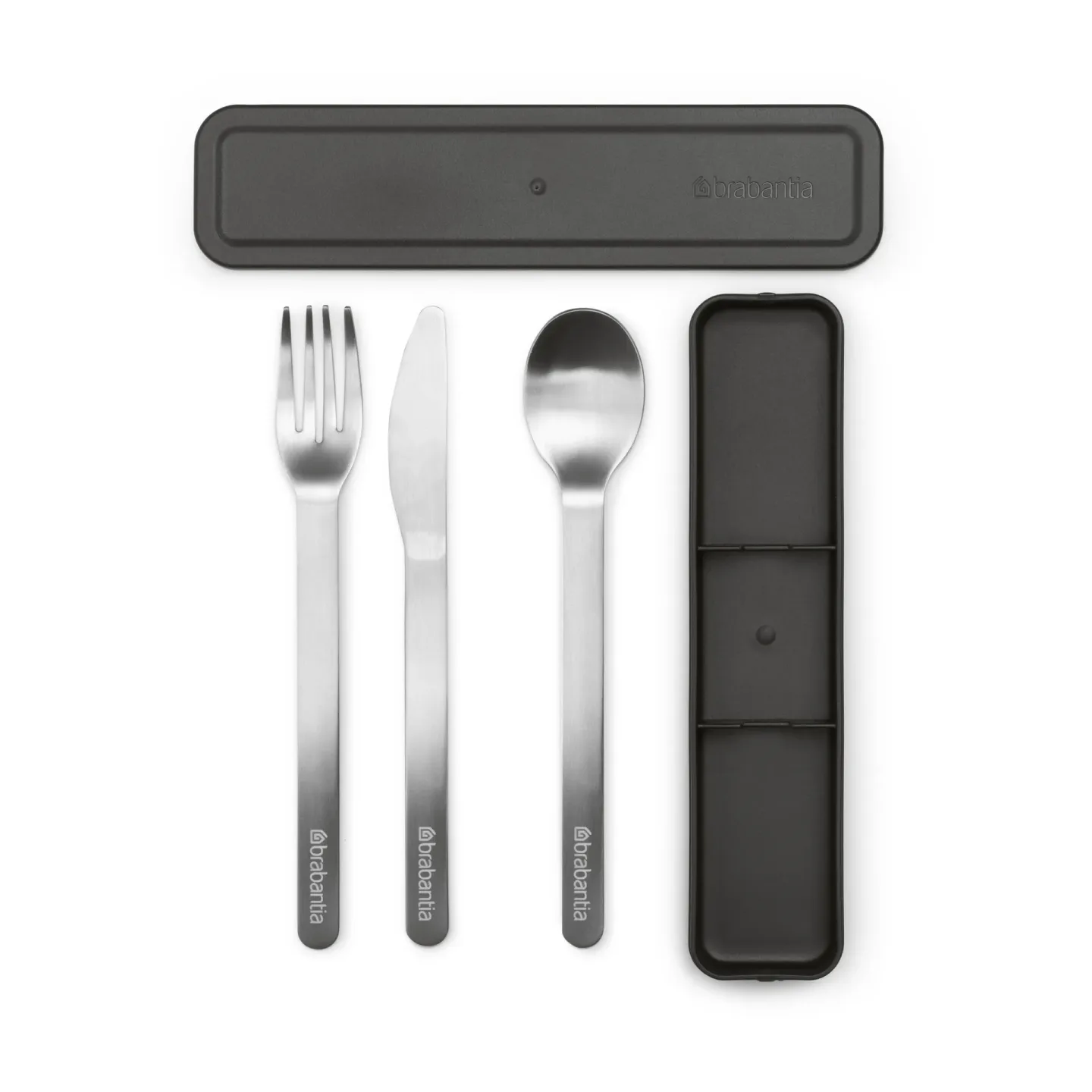 Brabantia Make & Take Besteckset 3 Teile Dunkelgrau