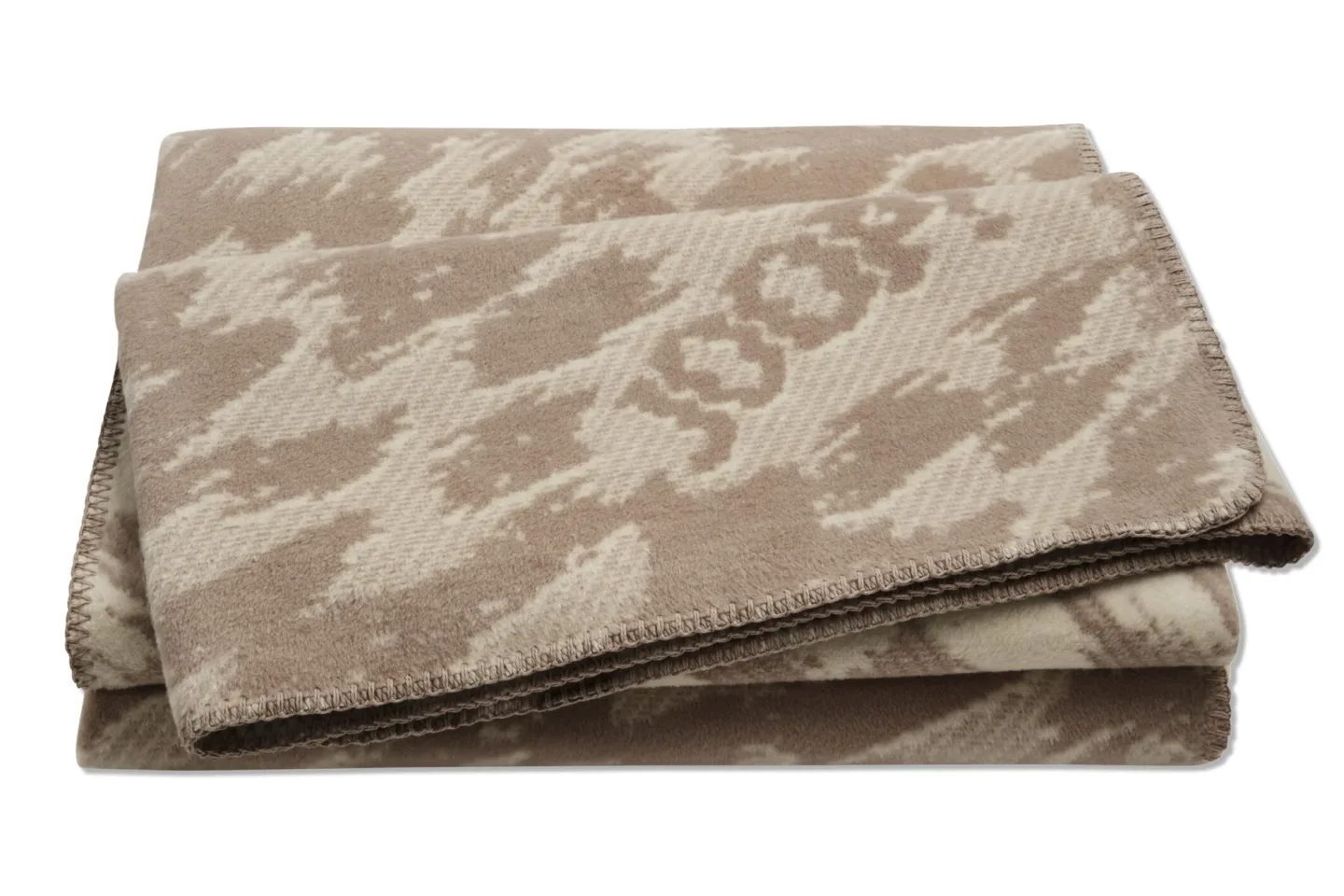 Biederlack Plaid Spirit 150x200 cm Beige | Schubiger Möbel