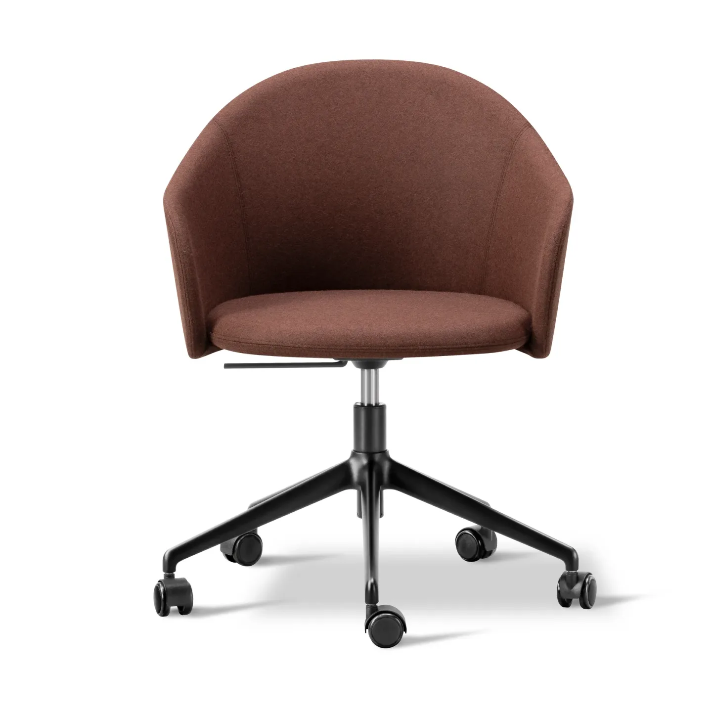 Fredericia Furniture Gomo Armchair Sessel Swivel Base 5-Stern Blazer CUZ4D Dunalk-black