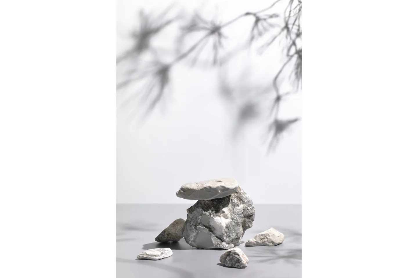 Poster Sandstones 50x70 cm - Vit