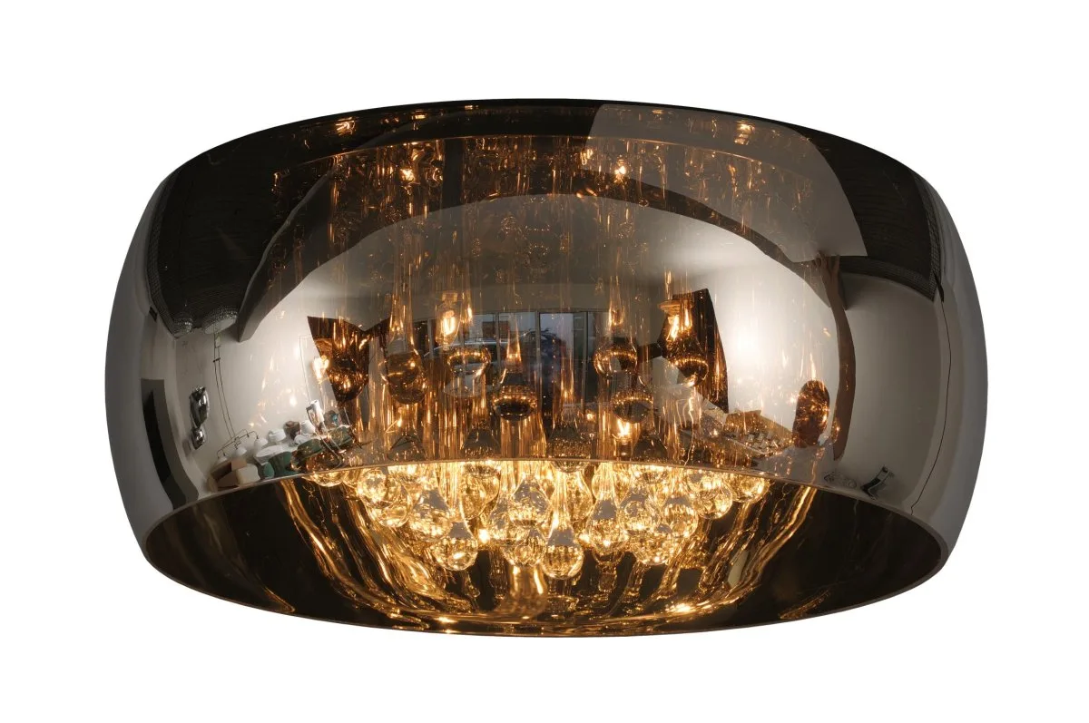 Lucide - Pearl Ø50 - Takplafond - Rökfärgad