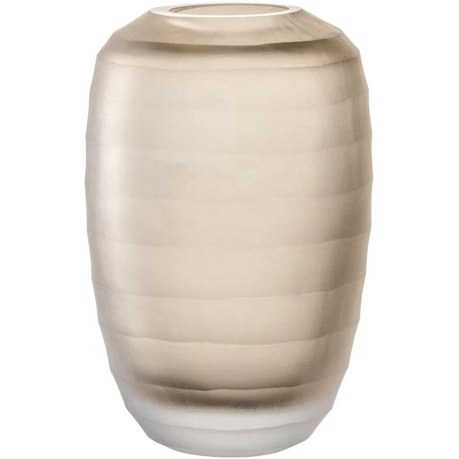 Vase Leonardo Beige Glas 16 cm