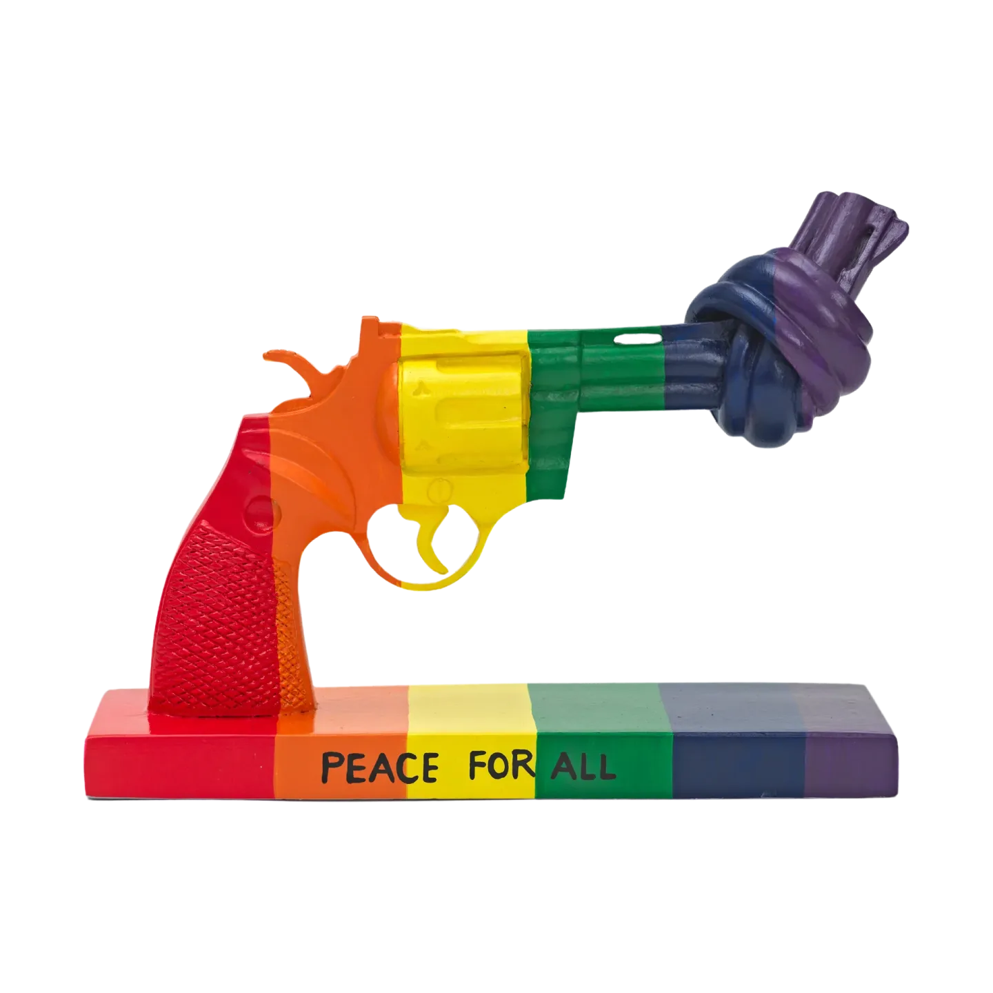 Non Violence Peace for All Dekoration 19 cm Multi