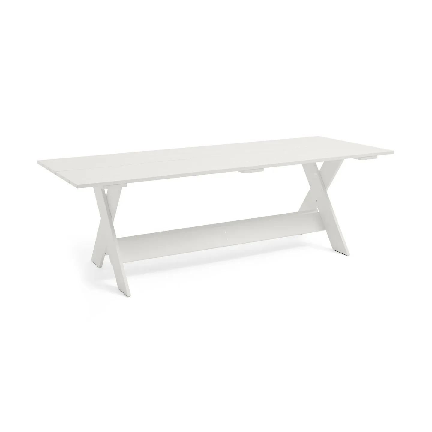 HAY Crate Dining Table bord 230x89,5 cm lackad furu White