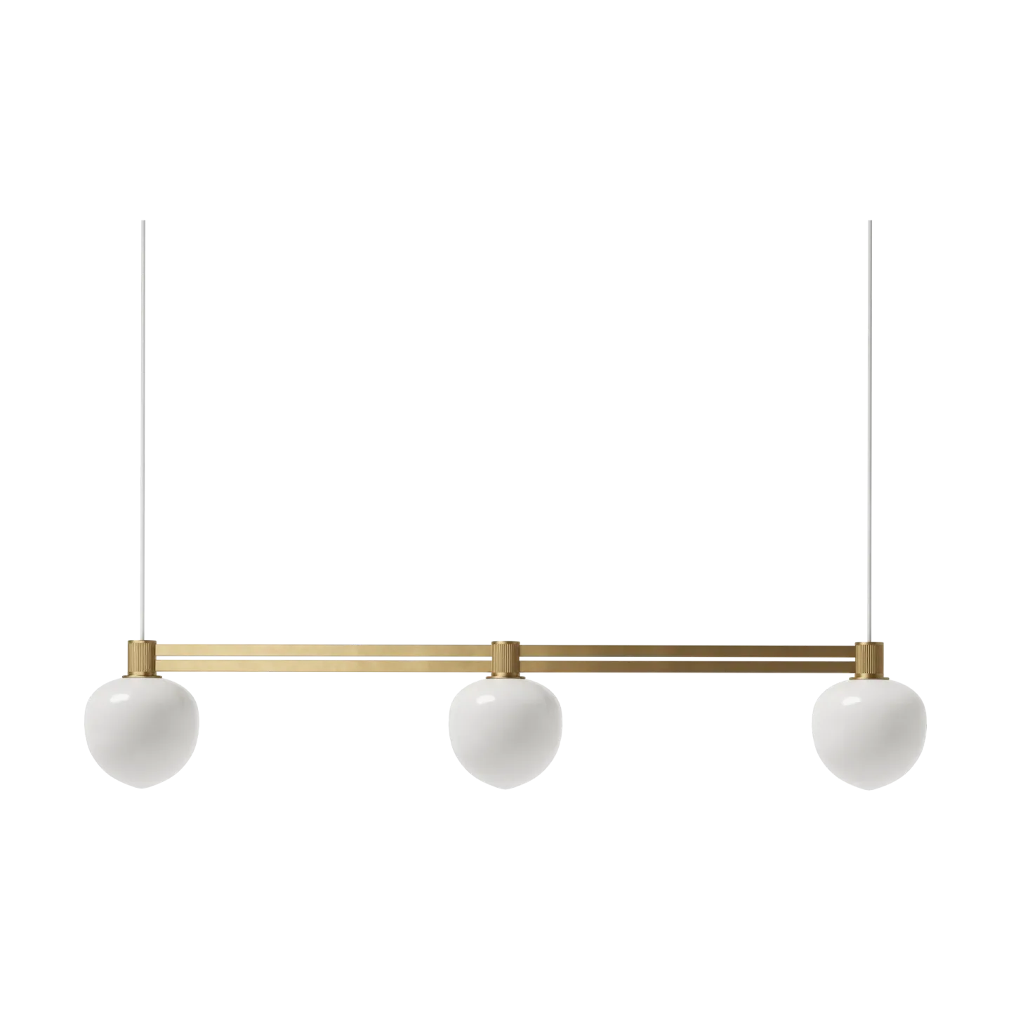 LYFA Memoir III Side By Side 120 Pendelleuchte Brass