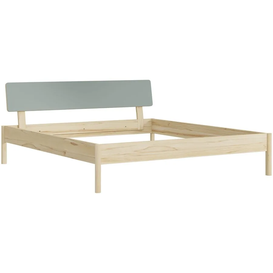 Bett Lund Kernbuche Massivholz Massivholz 180 x 200 cm - Möbel Konfigurator: Traummöbel individuell zusammenstellen