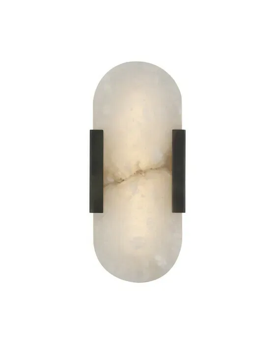 Melange 10" Elongated Sconce Bronze