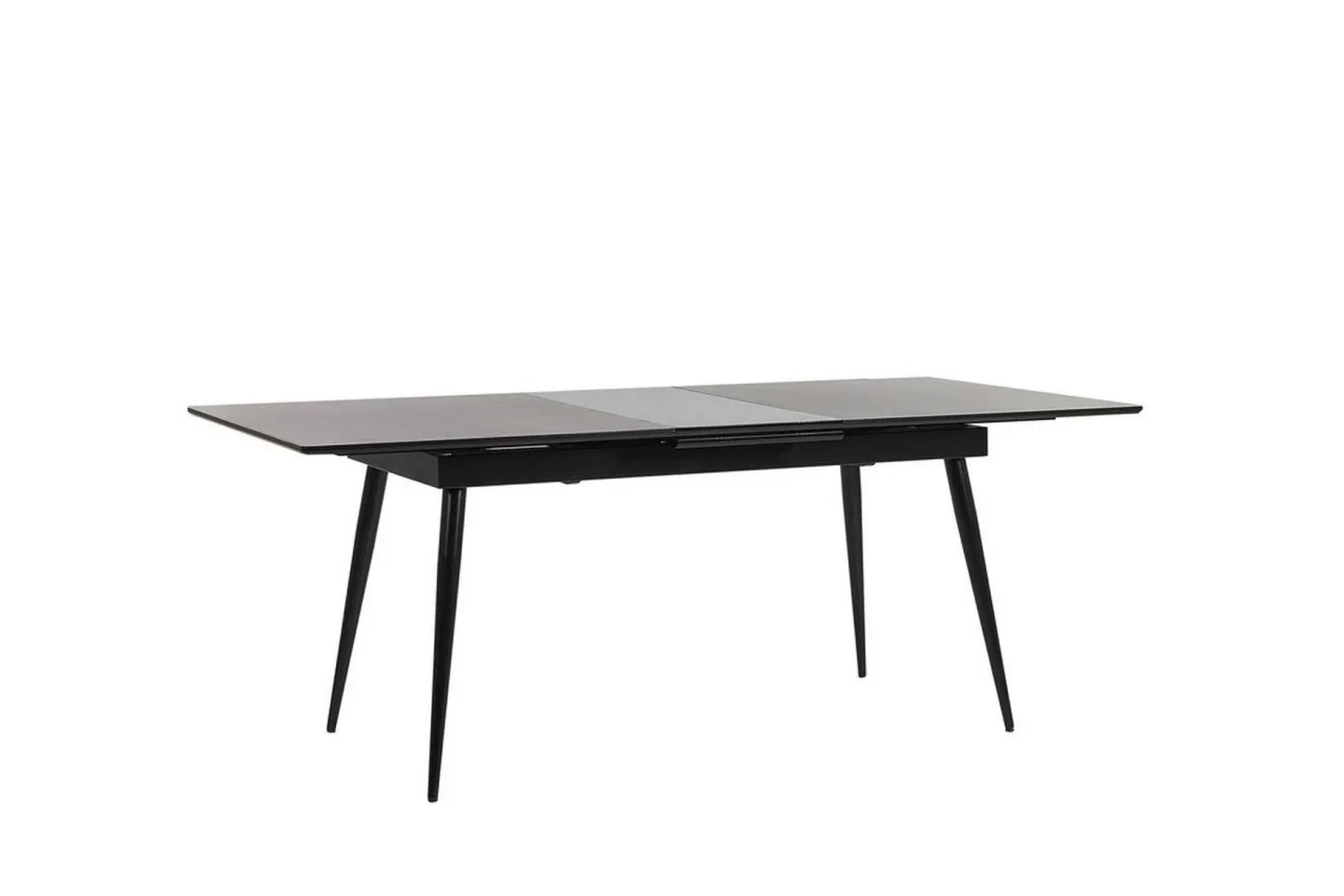 Mundon Matbord 200 cm Hopfällbart - Svart