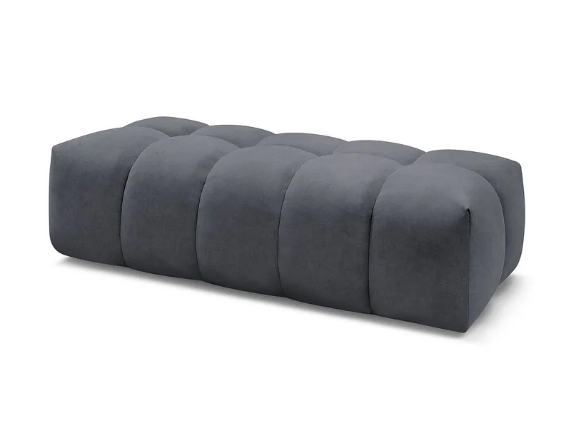 Hocker BOBOCHIC MONT-BLANC 66x180x48cm samt dunkelgrau
