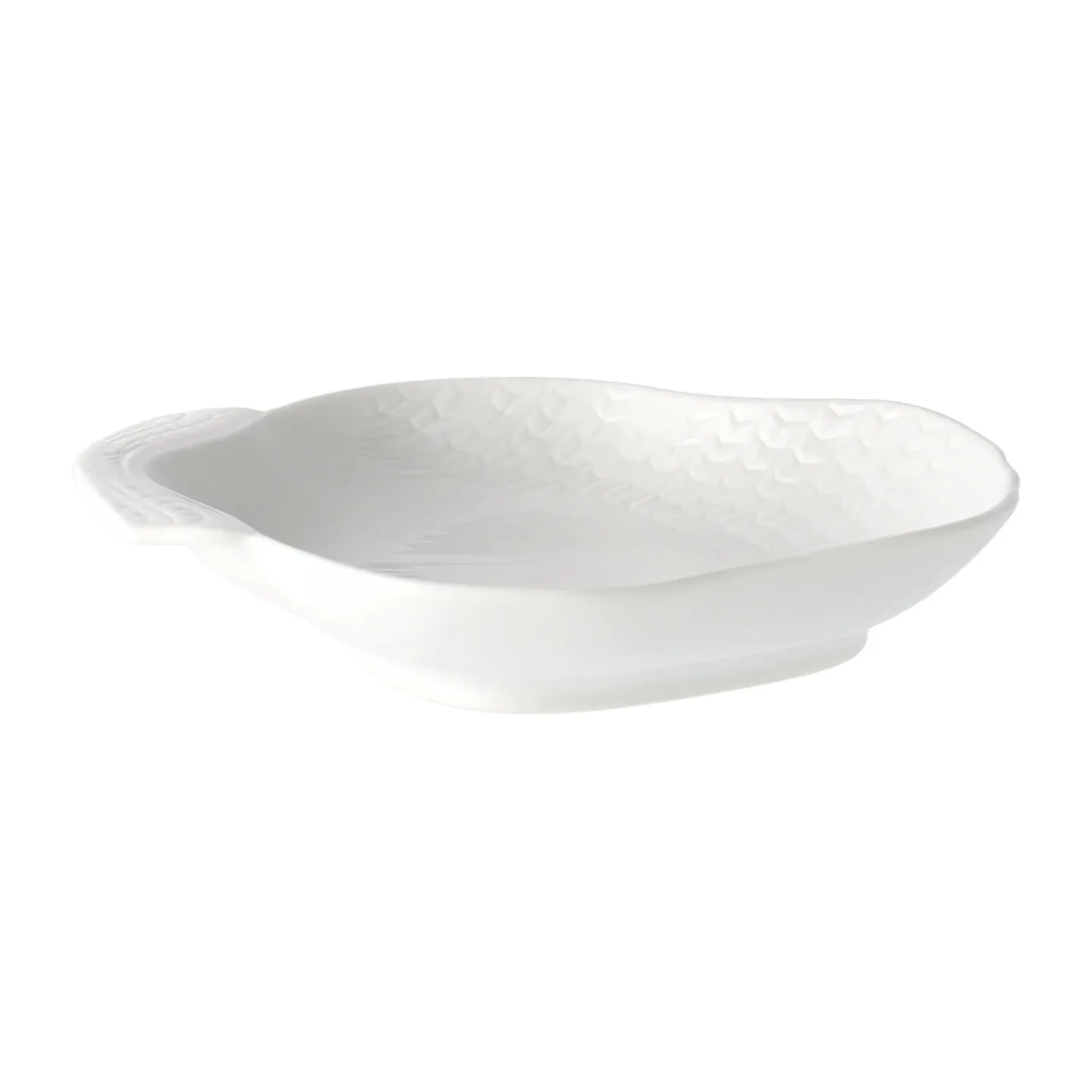 Rörstrand Swedish Grace snäckfat 18x16 cm Snö (vit)