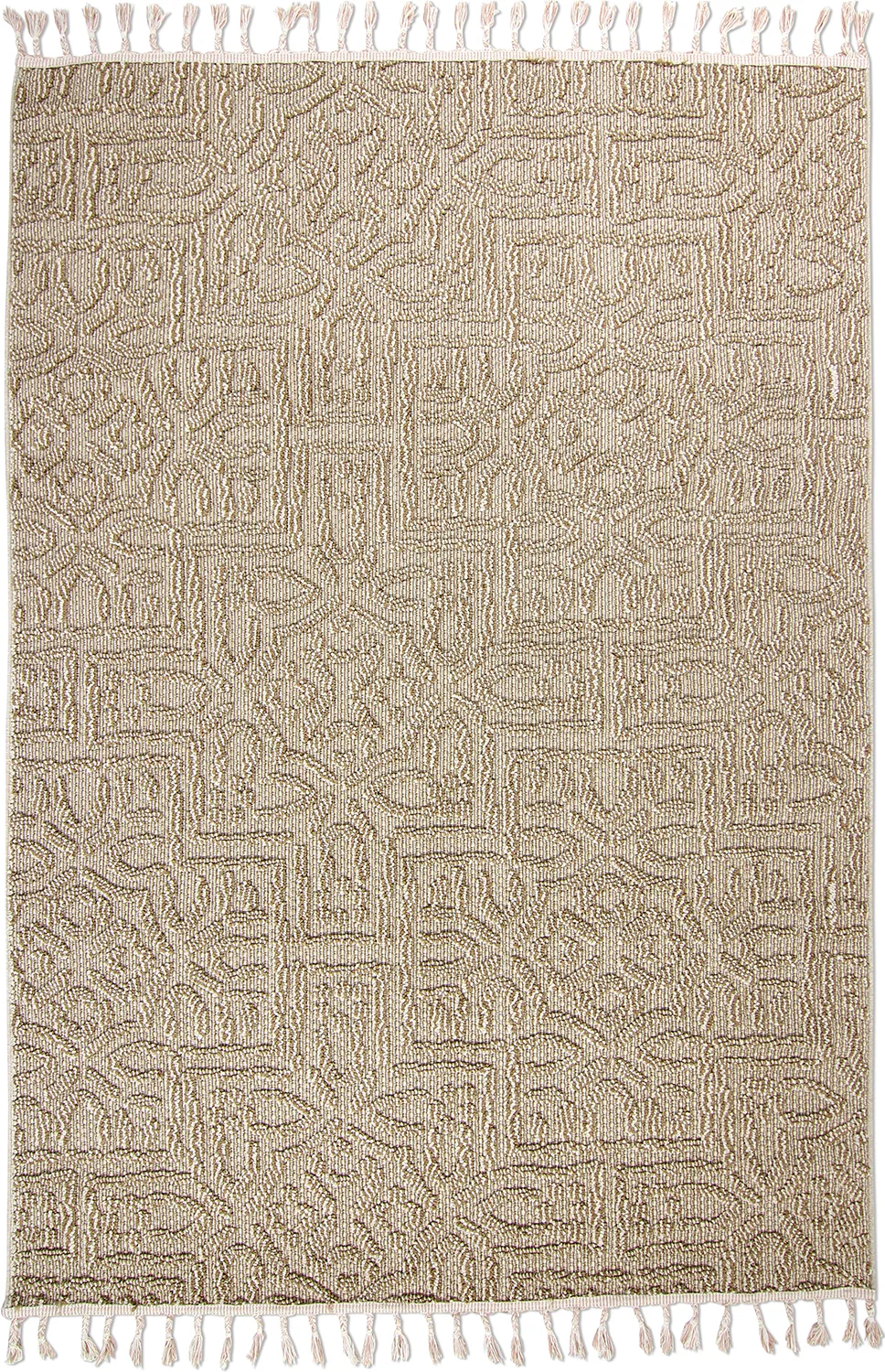 Shaggy - Indoor/Outdoor Dorotea (beige) (Størrelse: 160 x 230 cm)