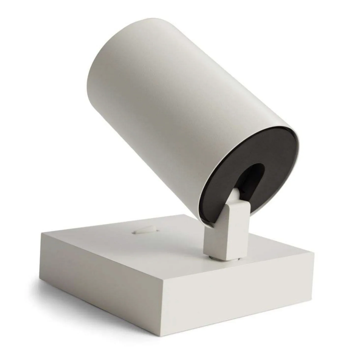SpotOn1 HW Vegglampe w/Switch Hvit - Antidark - Soverom - Aluminium