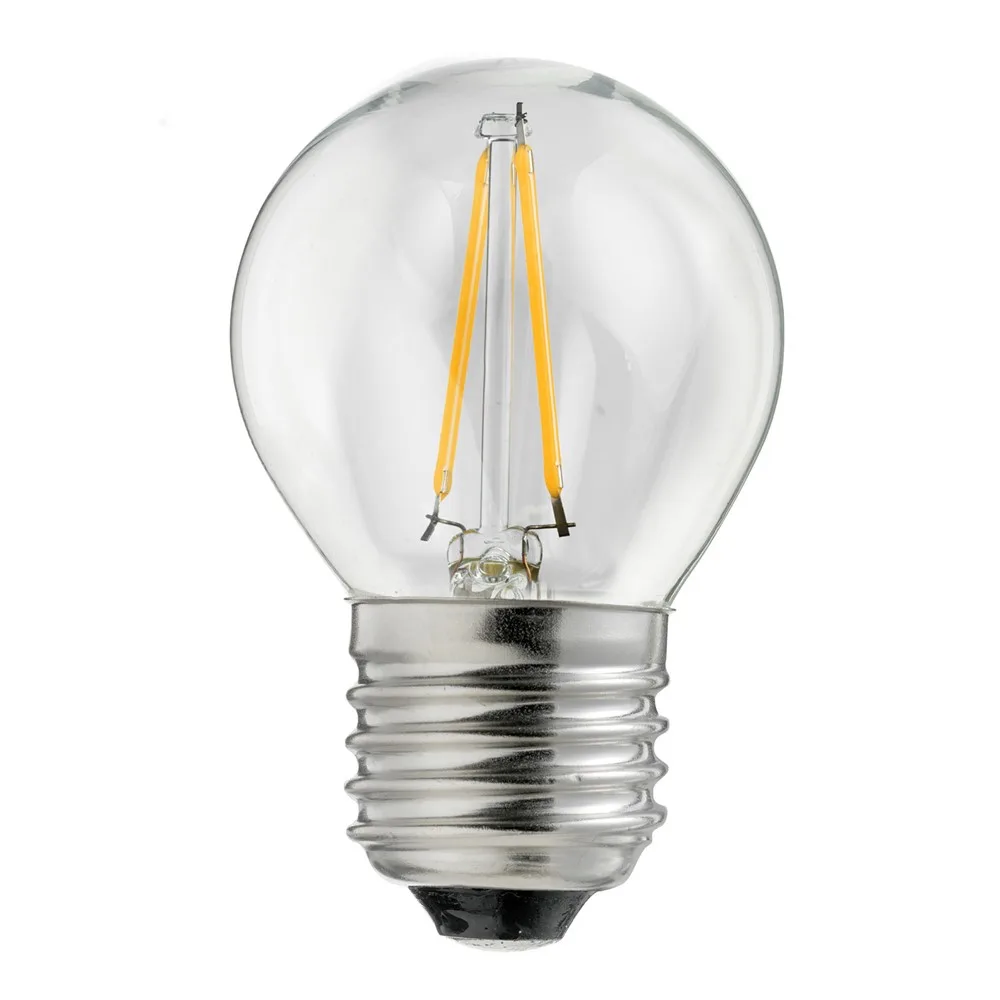 Unison - LED E27 klot 0,8W 2700K - Ljuskälla - Transparent