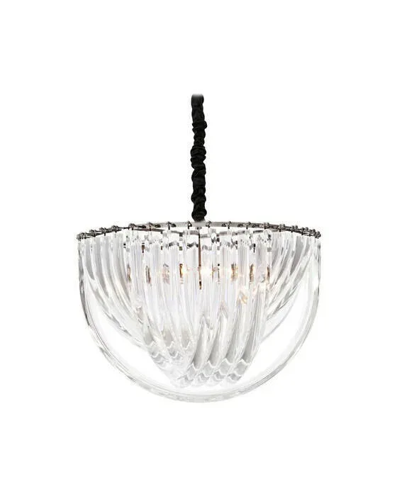 Murano takkrona nickel Ø55 OUTLET