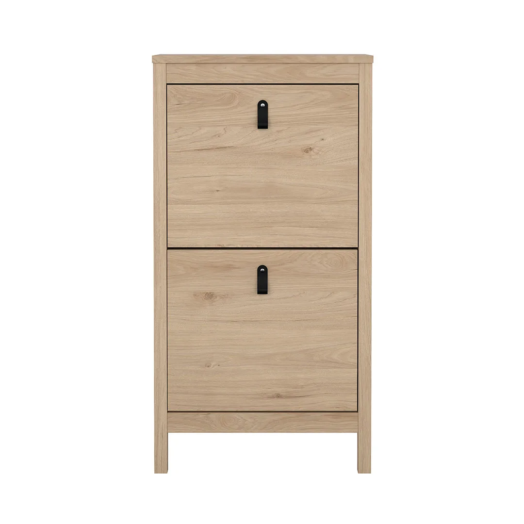 Madrid Schuhschrank 2 Klapptüren Eichen-Dekor.