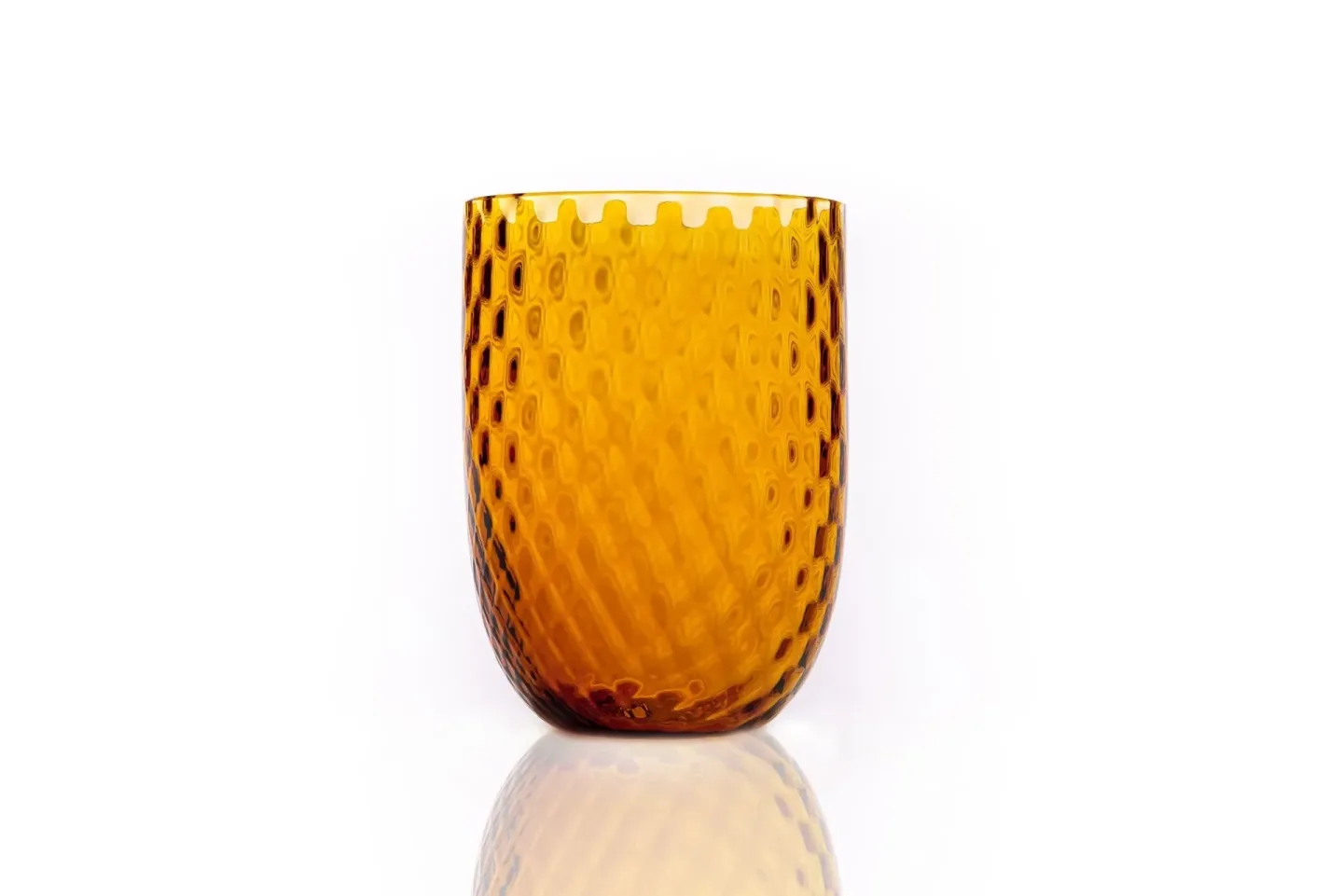 Anna Von Lipa Harlequin Trinkglas 25 cl Amber