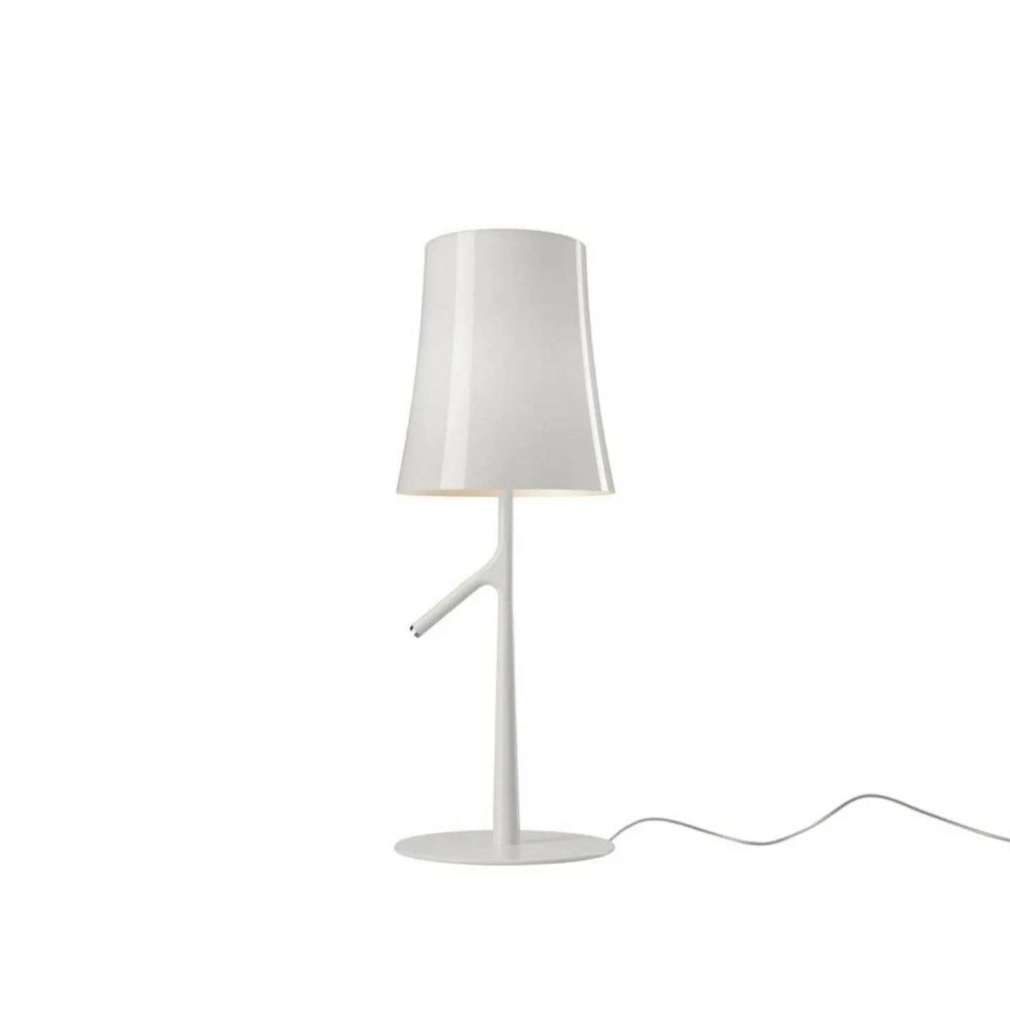 Birdie Piccola LED Tischleuchte White - Foscarini - Wohnzimmer - Metall