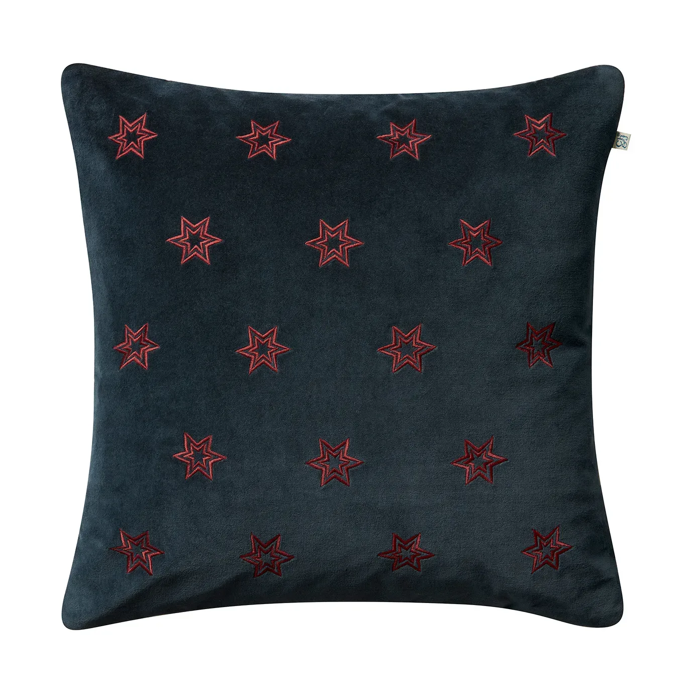 Chhatwal & Jonsson Star kuddfodral 50x50 cm Sea blue