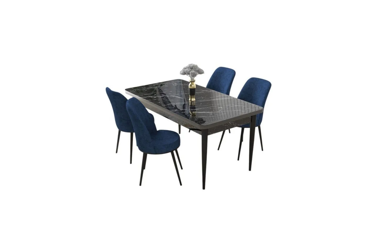 Sivaji Matgrupp 4-sits - Svart/Navy