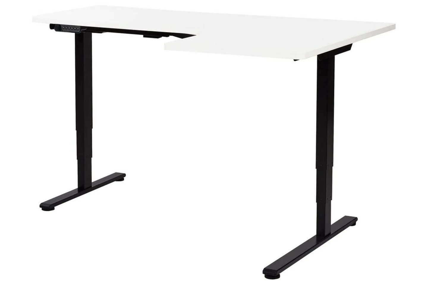 Bina Skrivbord 109x160 cm - Svart/Vit