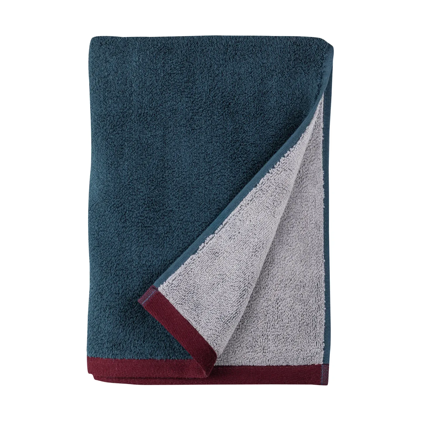 Mette Ditmer Soft Gästhandtuch 2er-Pack 40x55 cm Midnight blue-light grey