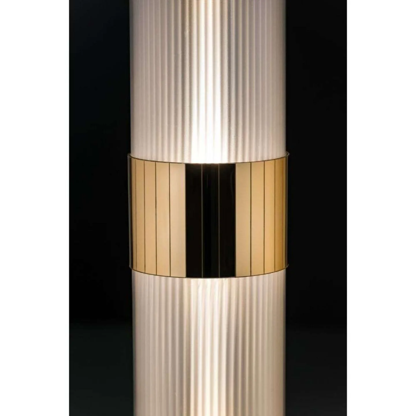 La Lollo Stehleuchte Satin/Prism/Gold - SLAMP - Wohnzimmer - Kunststoff