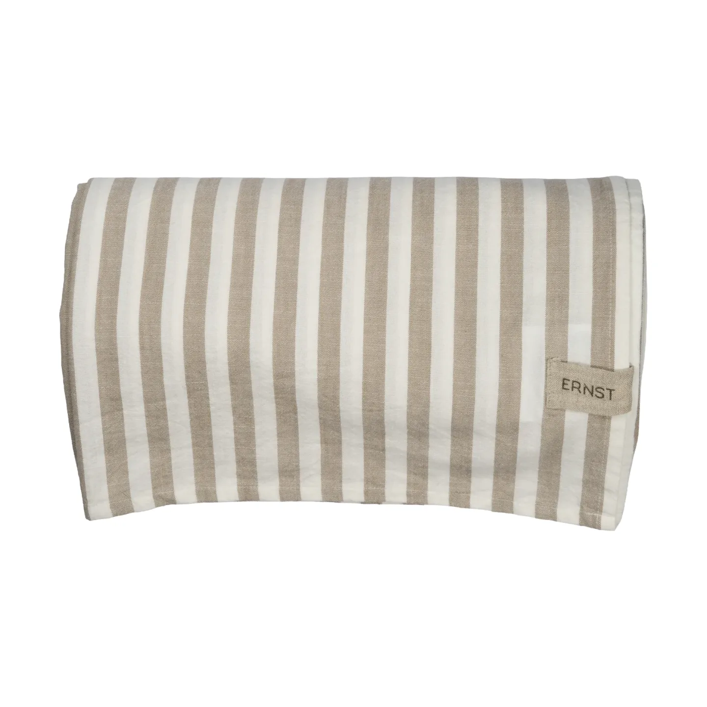 ERNST Ernst Tischdecke gestreift 145x300 cm Beige-Weiß