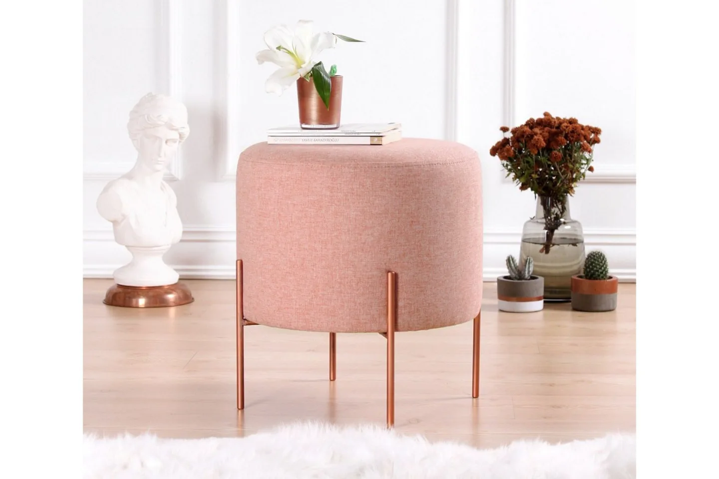 Yellowknife Sittpuff 40 cm - Rosa