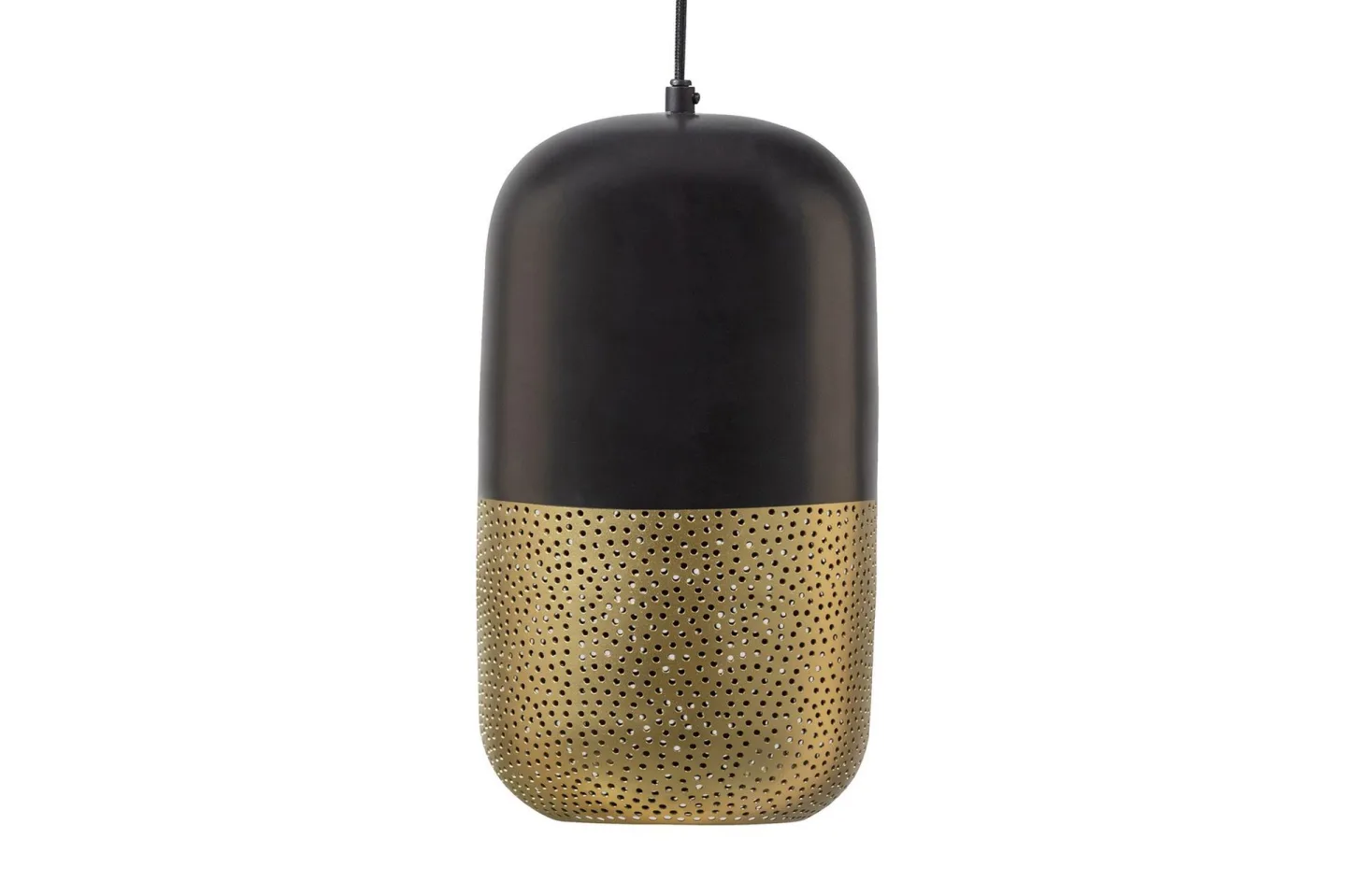 Reila Hänglampa 36 cm - Svart/Mässing