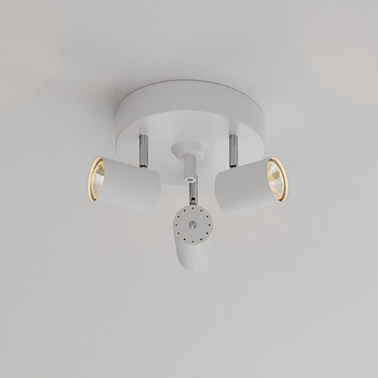 Correct 3-Spot Matt White - By Rydéns - Stue - Moderne - Metal - Med flere lyskilder