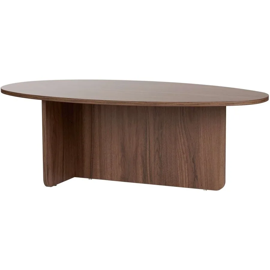 Salontisch Georis Nussbaum 100% Melaminbeschichtete Kiefer B 120 T 65 cm