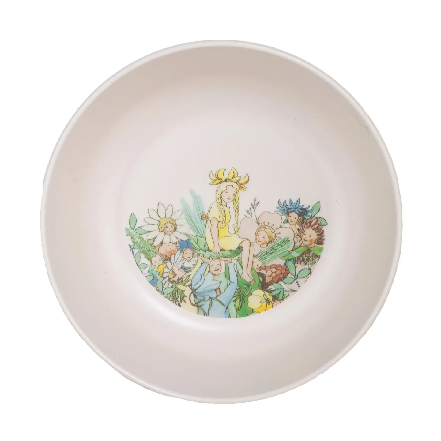 Rätt Start Elsa Beskow Blomsterfesten Schale Ø14,5 cm Weiß