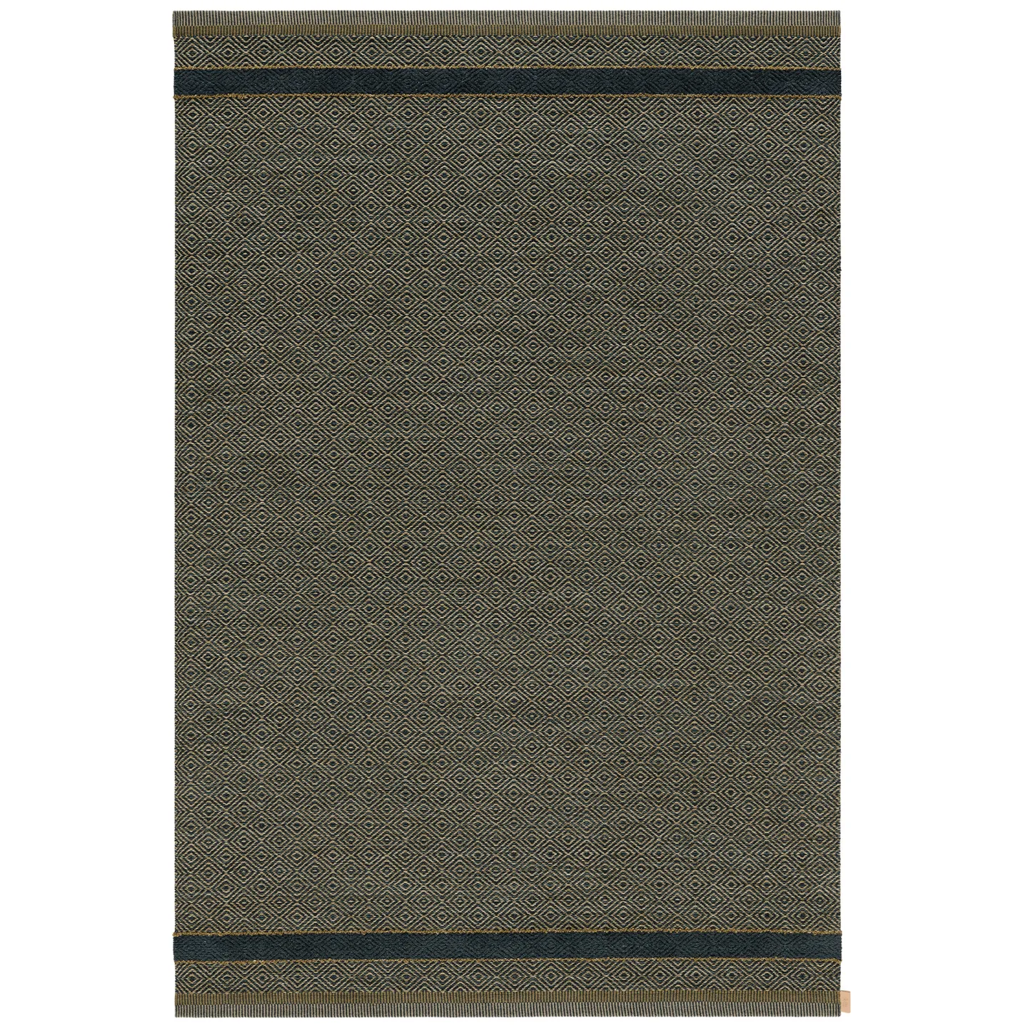 Kasthall - Goose Eye Anniversary Blue Amber 290 x 400 cm - Ullmattor - Ull
