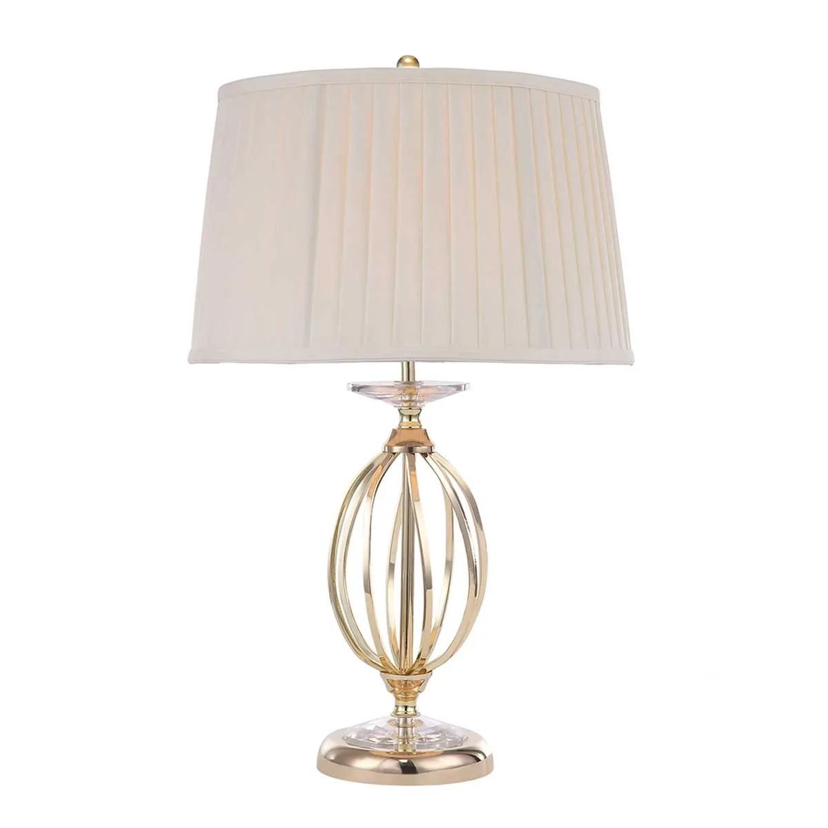 Elstead Lighting - Aegean 58cm - Bordslampa - Polerad mässing