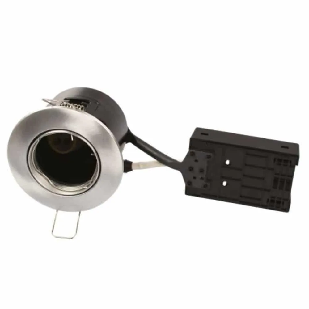 Alda Spot 88mm GU10 IP21 Borstad aluminium