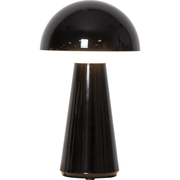 Star Trading - Mushroom 28cm - Portabel lampa - Svart
