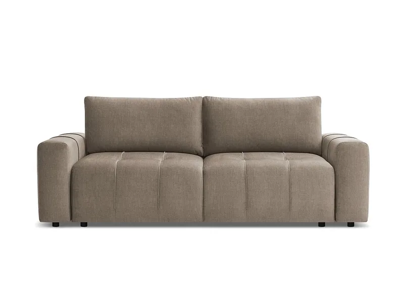 3er Sofa BOBOCHIC ARSENE Samt taupe