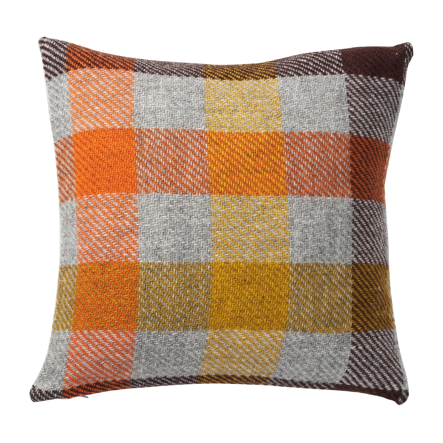 Klippan Yllefabrik Gotland kuddfodral 45x45 cm Multi-gul