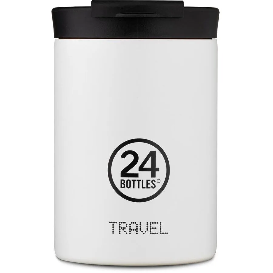 Thermobecher 24 Bottles Ice White H 12.5 cm 350 ml